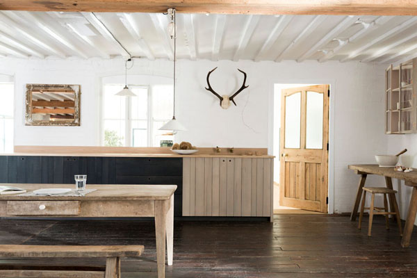 Modern rustic kitchen by Sebastian Cox for deVOL