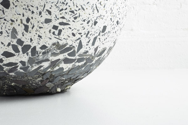 Slate bowl by Stephanie Tudor
