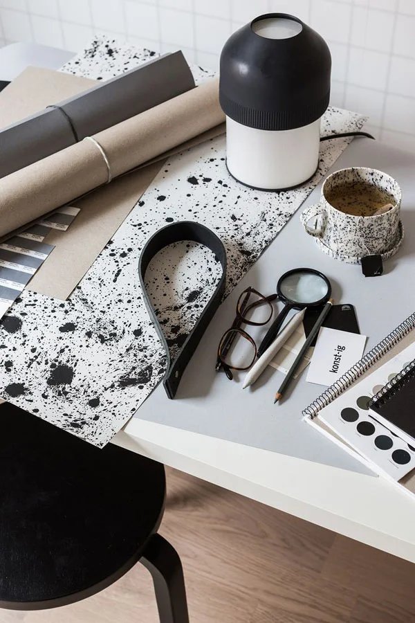 ink effect styling details