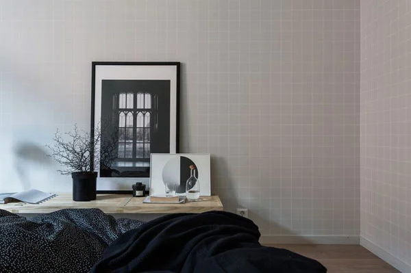 black and white styling details