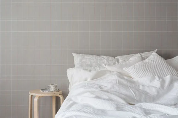 white bed linen