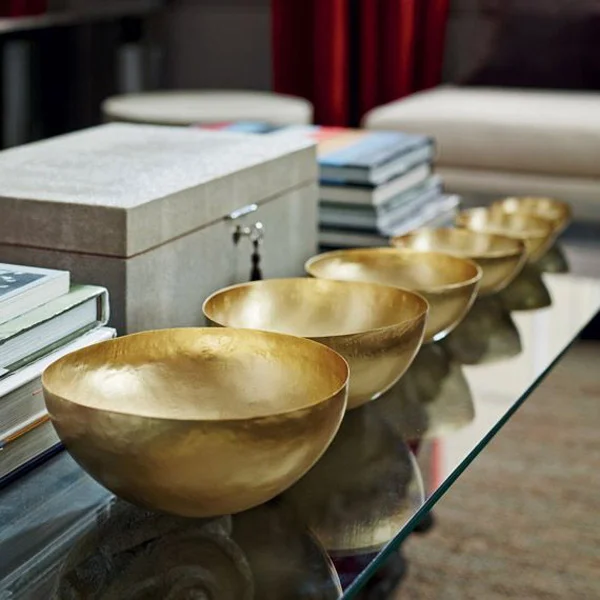 Lama brass offering bowls | OKA