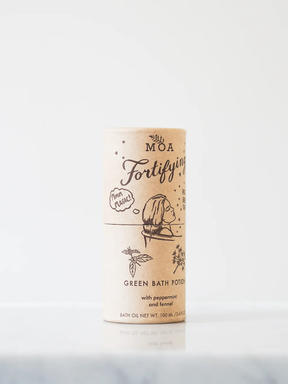 MOA Fortifying Green Bath Potion review | Design Hunter