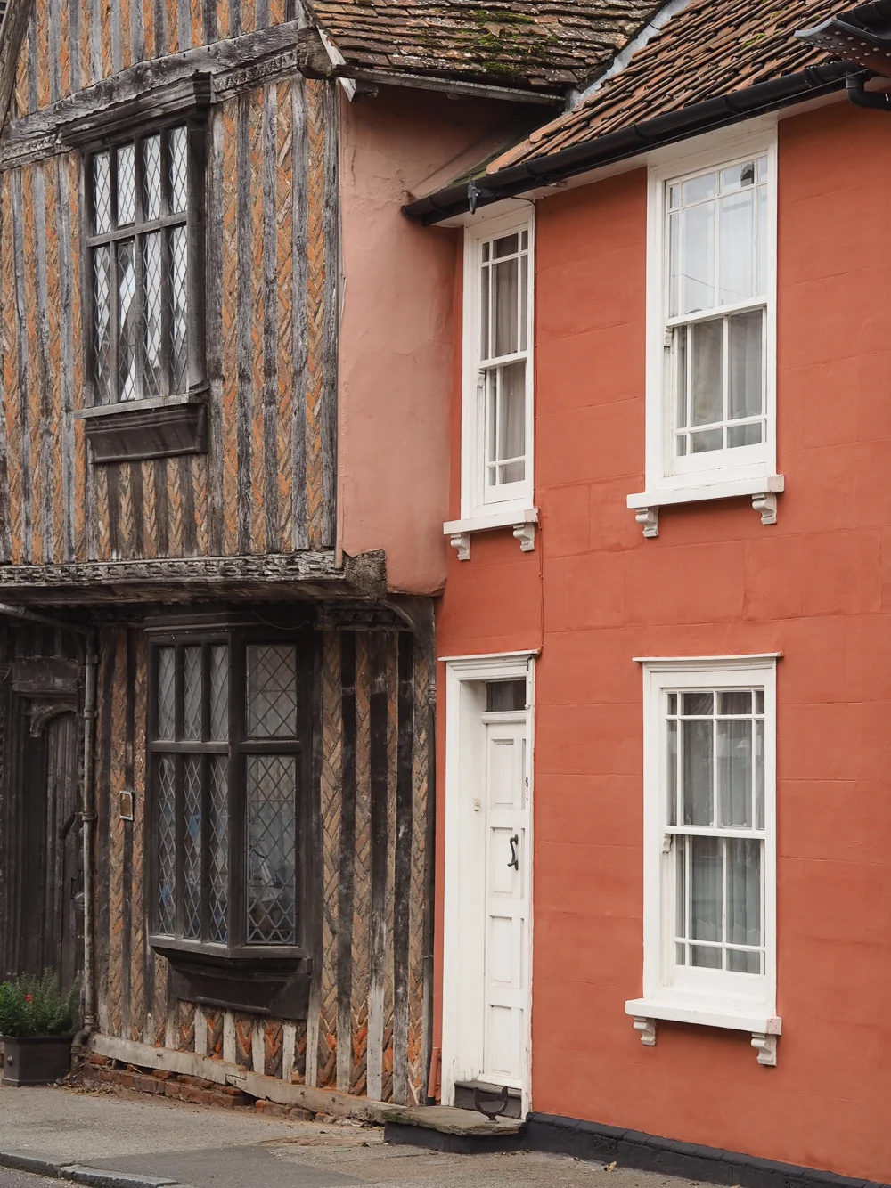 Coloured houses in Lavenham, Suffolk | Design Hunter