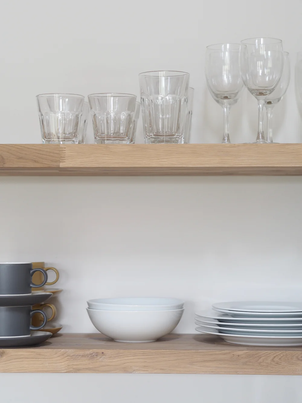 Kitchen shelves