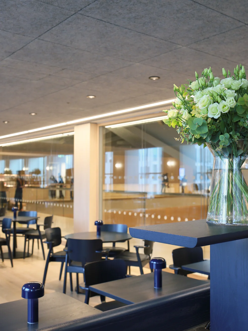 Parabola Restaurant at the new Design Museum