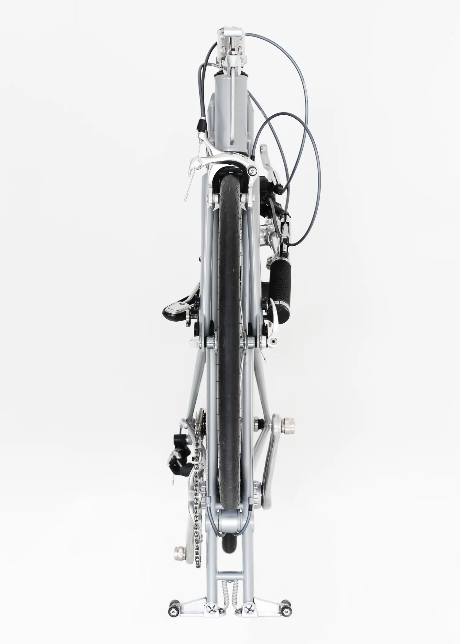 Whippet Bicycle - a new folding bicycle - slim profile