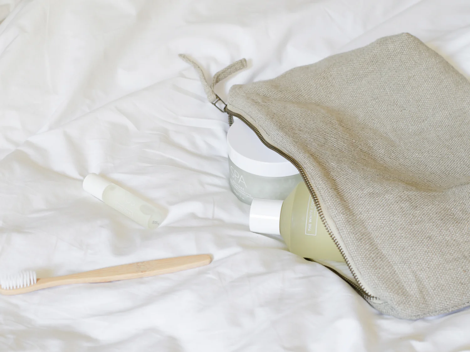 Linen wash bag by The White Company | Design Hunter