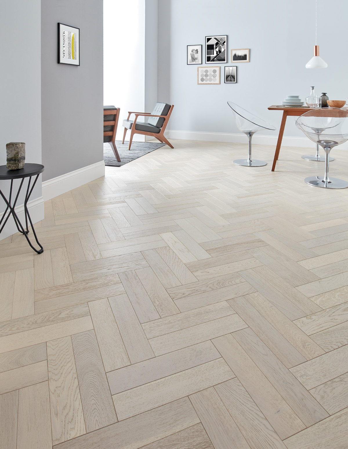 Goodrich Whitened Oak - Woodpecker Flooring