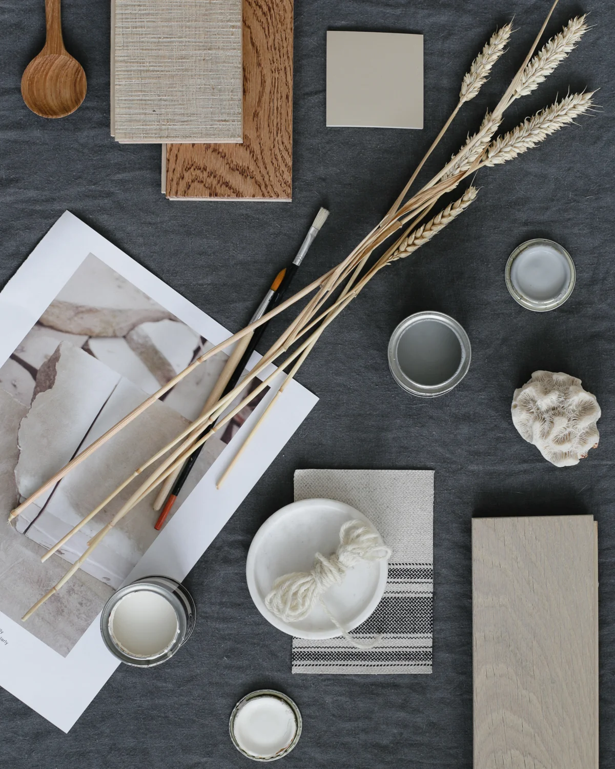 Modern rustic interiors moodboard | Design Hunter