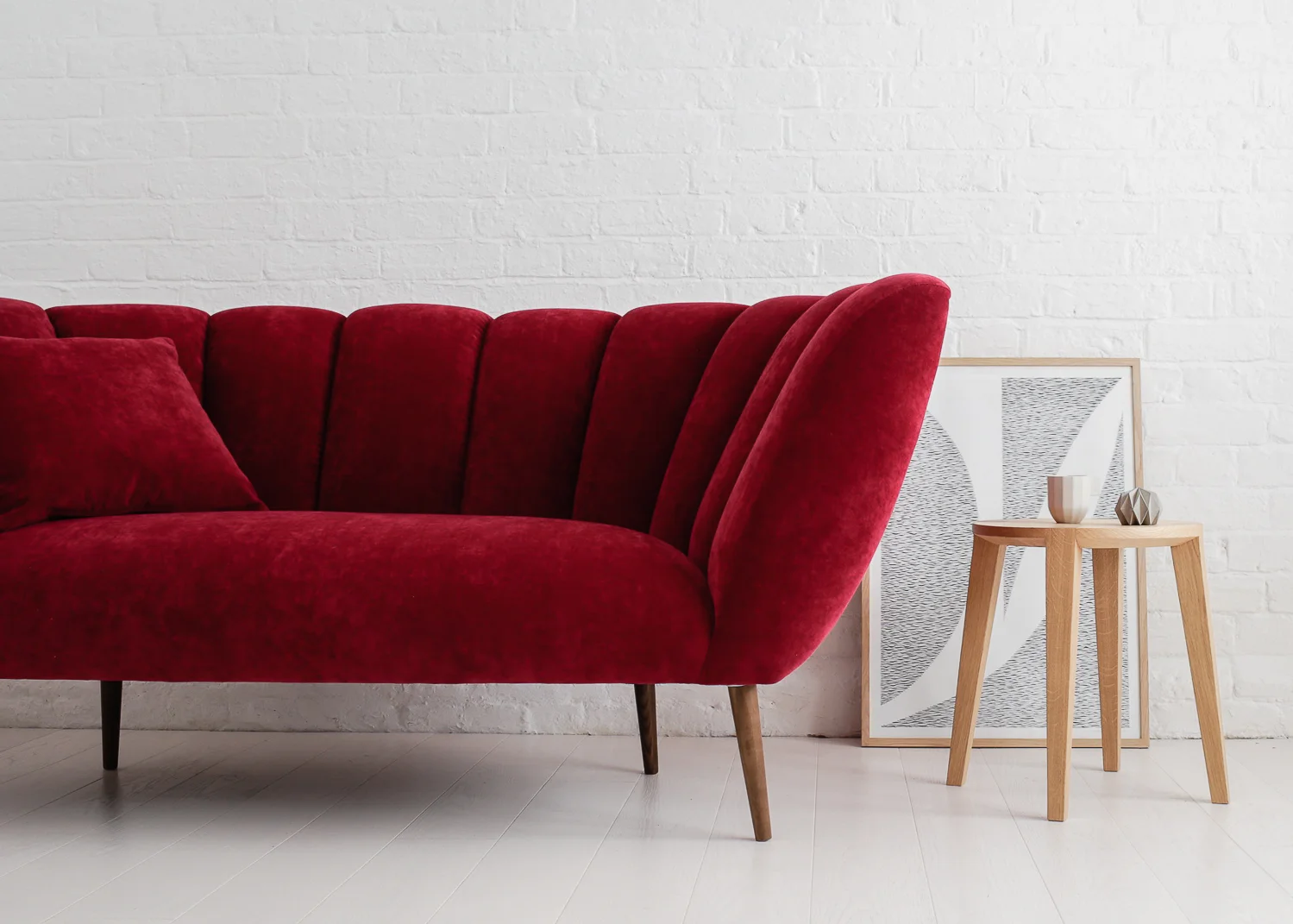 Amy sofa &amp; Lara small side table by Carsten Astheimer