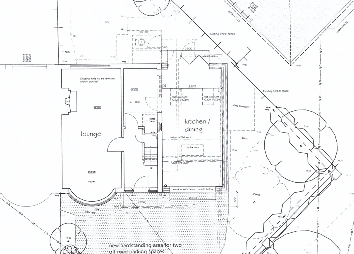 The original plans