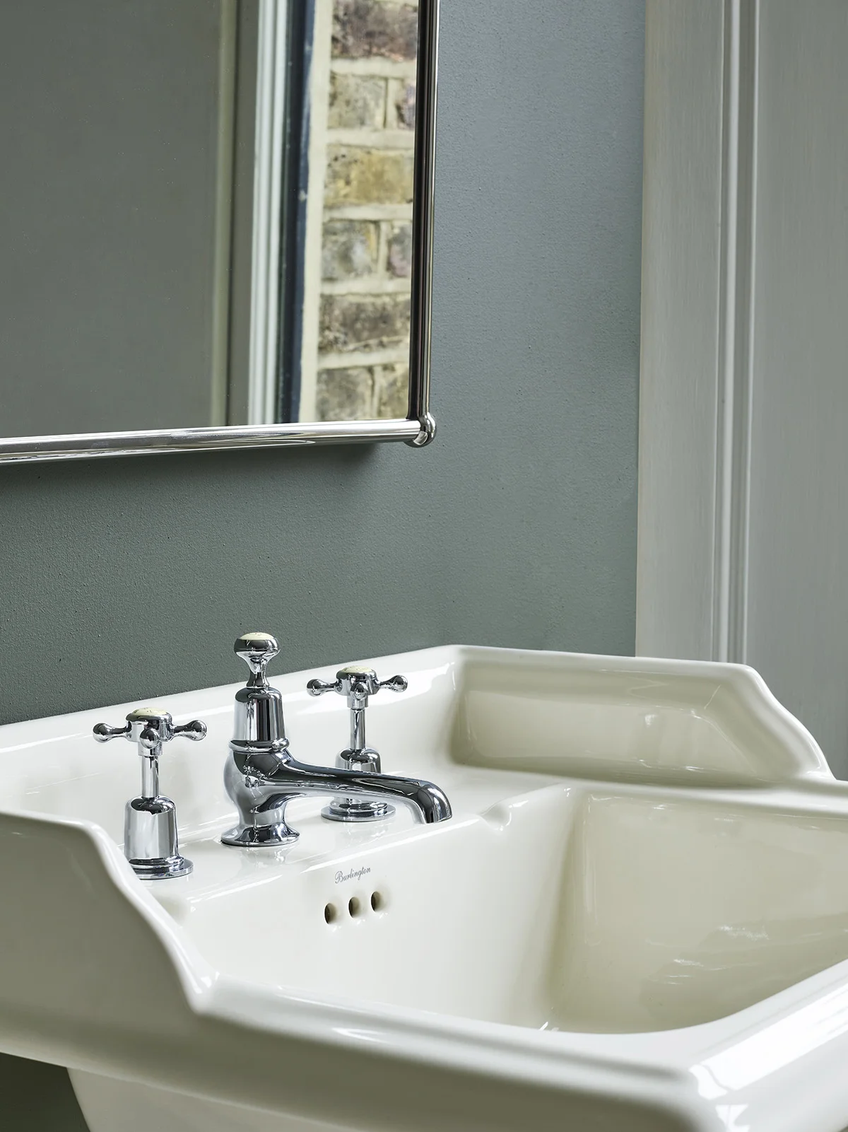 Medici - ivory ceramic basin from Burlington Bathrooms - Design Hunter 1200px.jpg