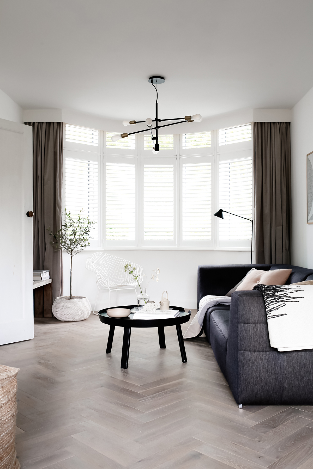 Why We Chose Shutters For Our 1930s Bay Windows Design Hunter