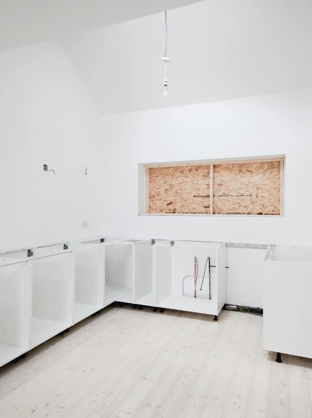 Fitting out the shell of our new kitchen extension - Design Hunter