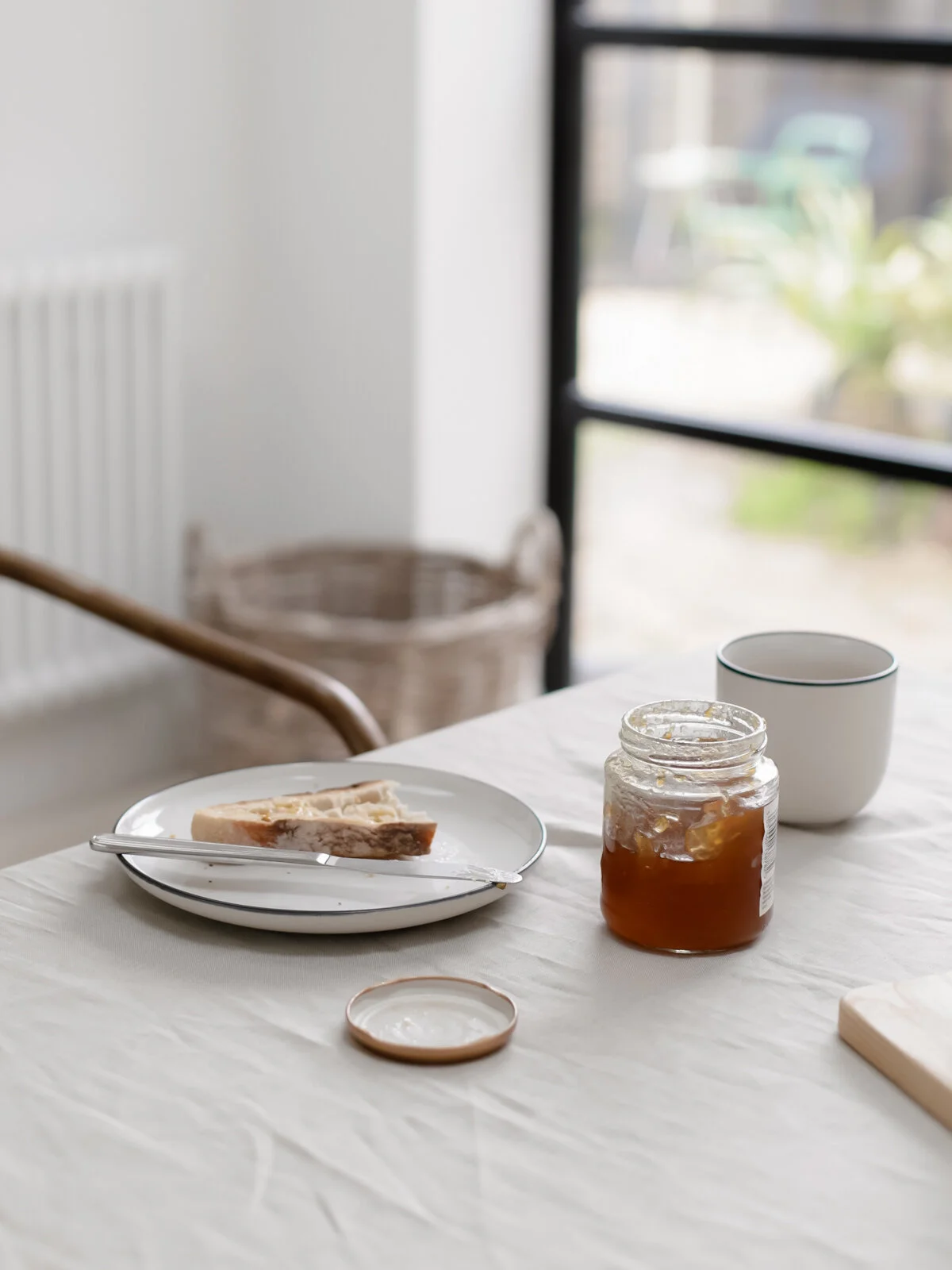 Kitchen breakfast table and crittall doors - Design Hunter.jpg