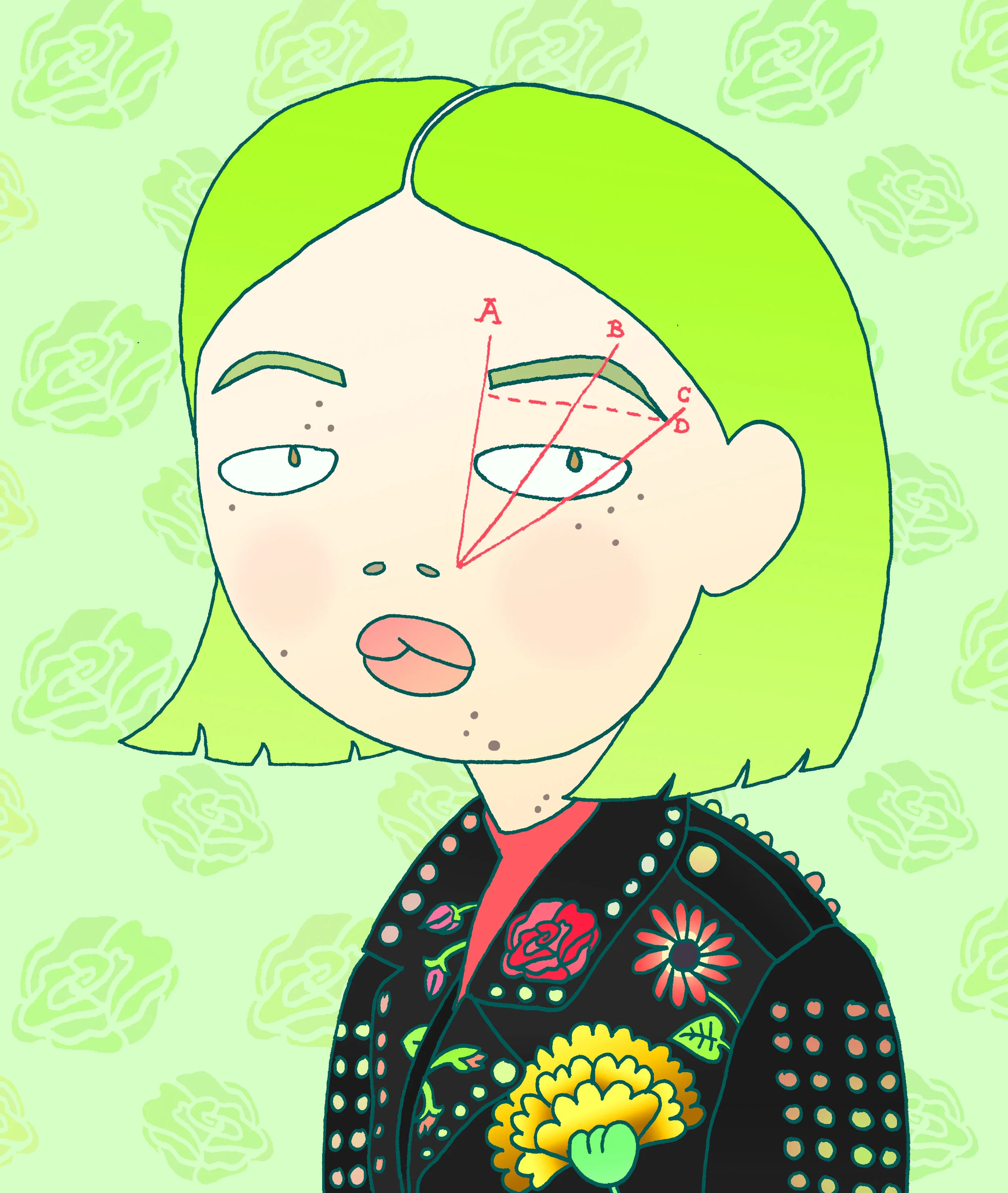Brow Geometry. Digital Media. 2016