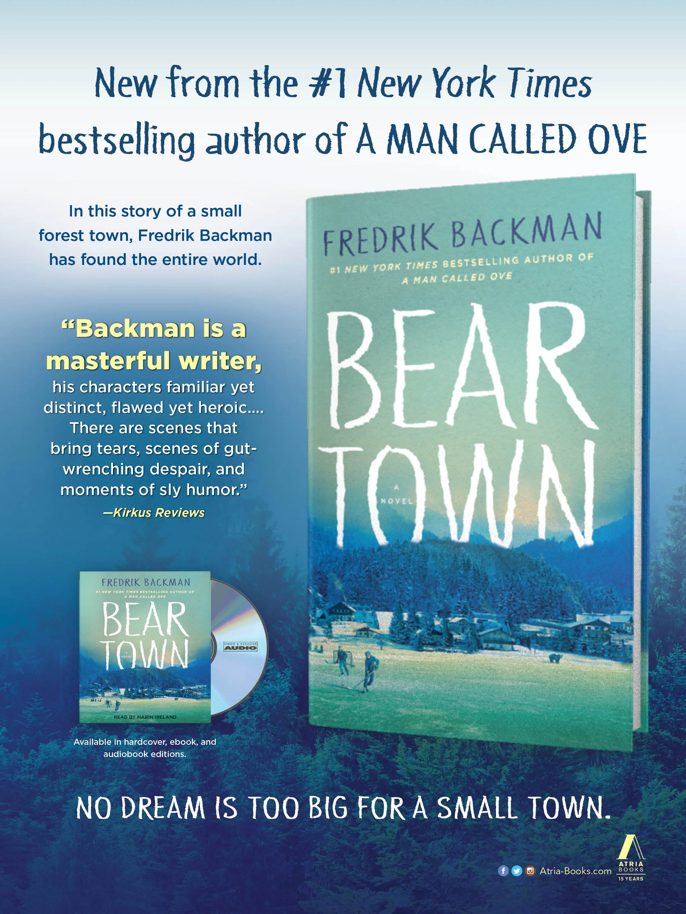 Beartown Advertisement, People Magazine, May 22, 2017 Issue