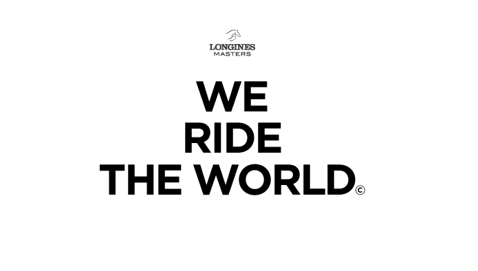 Original signature for Longines Masters.