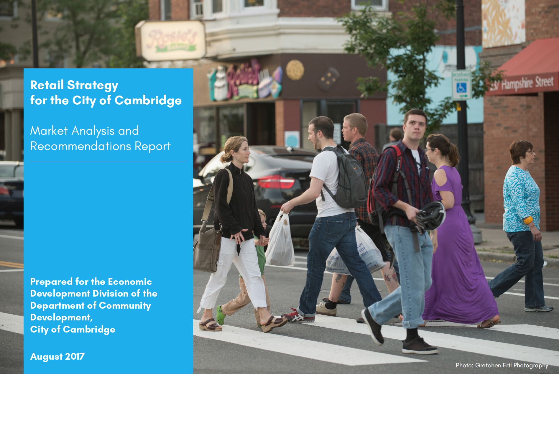 Retail Strategy for the City of Cambridge