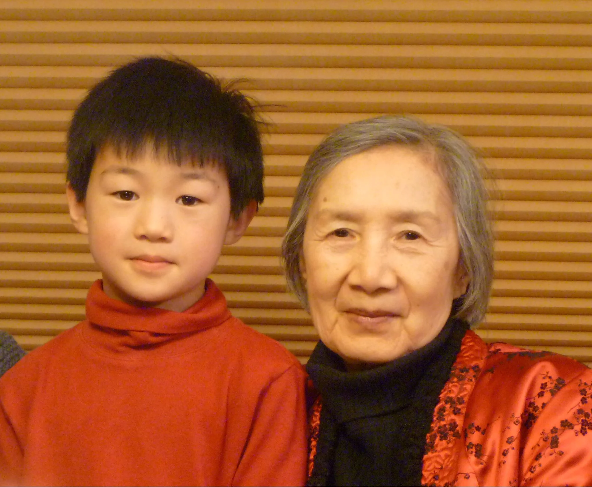 Pierce said this picture—of him as a young child, with his late grandmother, Ellen Yeh—is one of his favorites. His performance is a dedication to her memory.