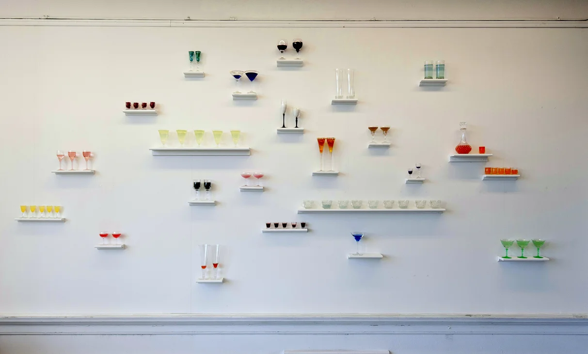  View in artist's studio, Artscape Youngplace, 2013. 