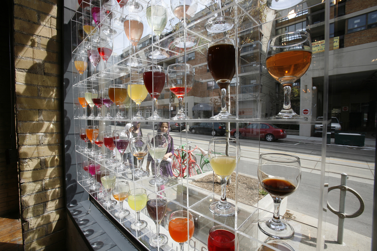   What You Are Served , installed at OCAD University Student Gallery, 2013. 