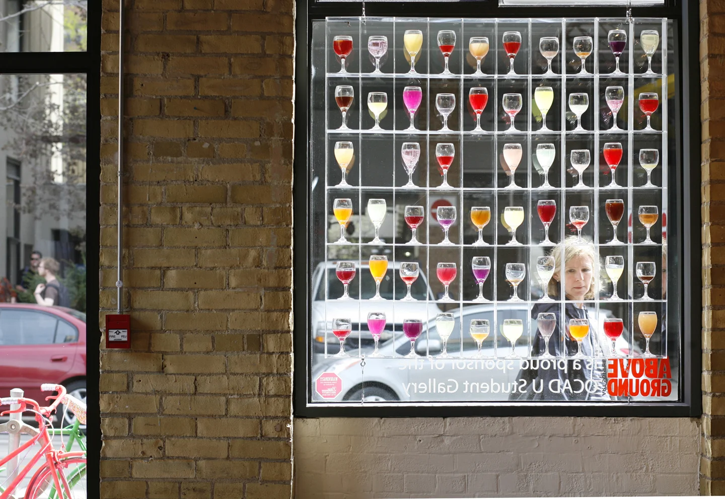   What You Are Served , installed at OCAD University Student Gallery, 2013. 