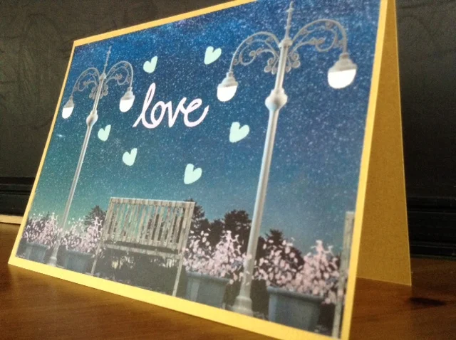 Starry Night Gold Card (Many colors available)
