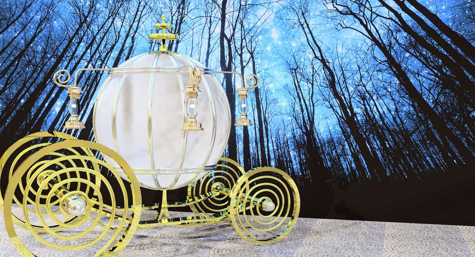 Fairy Tale Card Rendering - Cinderella Inspired&nbsp;