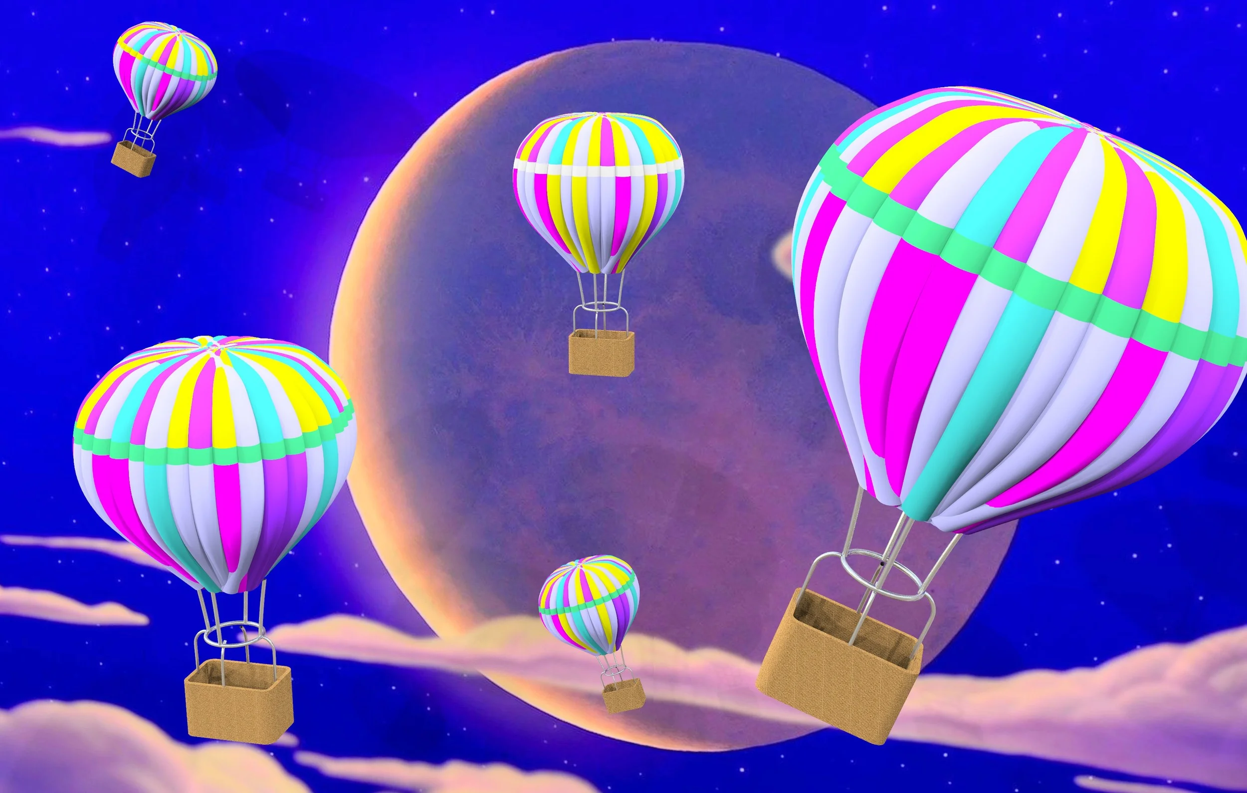 Fairy Tale Card Rendering - Aladdin Inspired