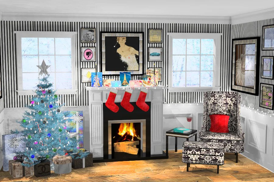 "Fancy Christmas" &nbsp;Rendering for the 2012 Holiday Card