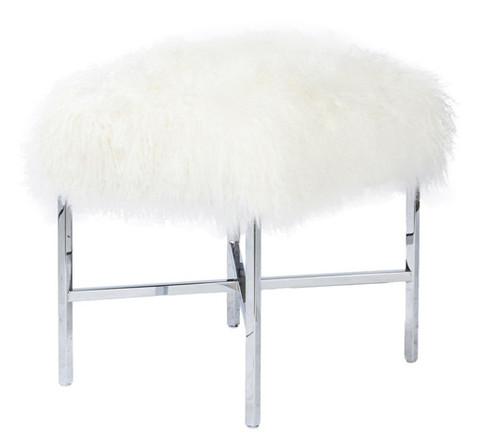 Love this pouf from Lillian August! These little guys are so fun and add a playfulness to any space. 