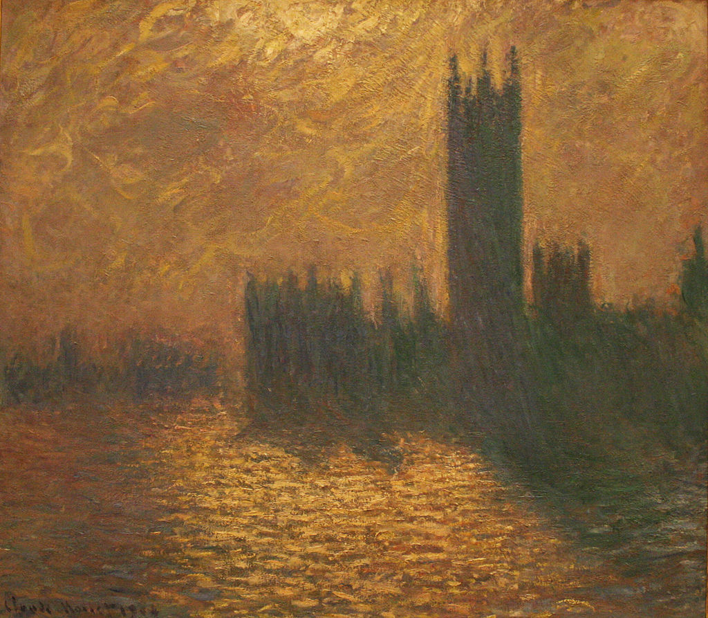 Houses of Parliament, stormy sky , 1904, Palais des Beaux-Arts de Lille , Lille, France