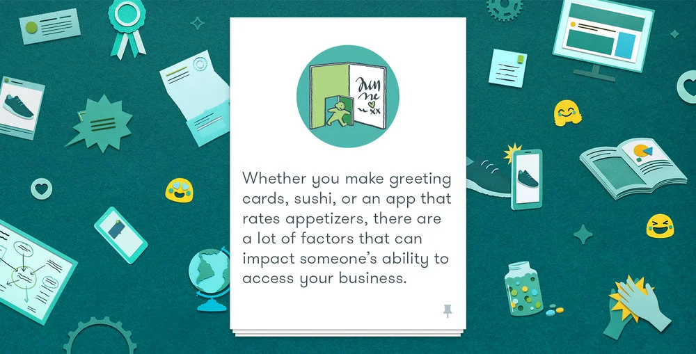 Sample lesson card