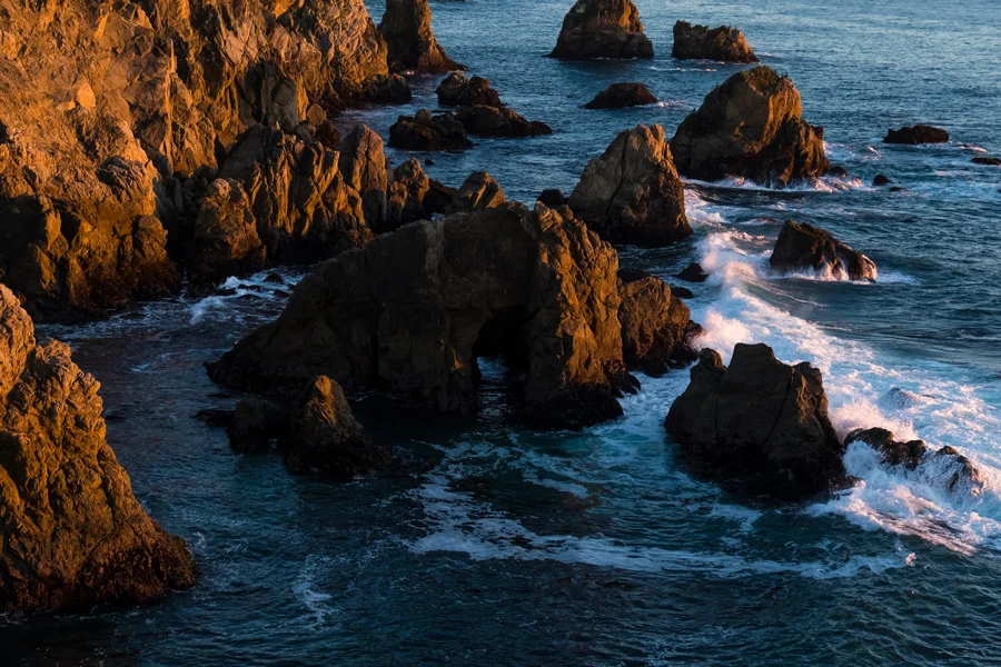 Revisiting the California coast