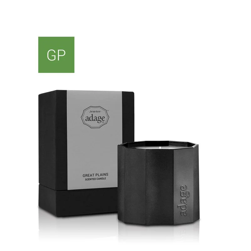 GREAT PLAINS large candle, black $80 (was $95)