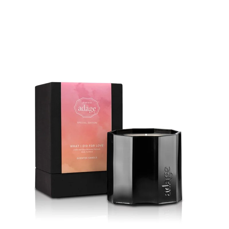 WHAT I DID FOR LOVE large candle $80 (was $95)