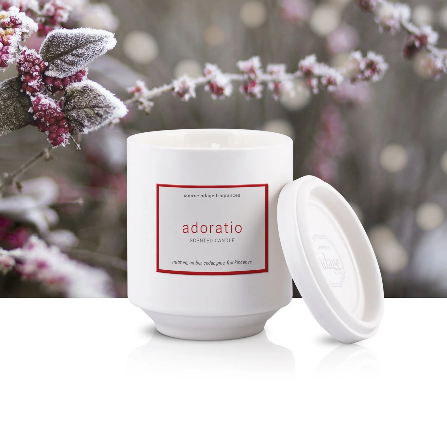 adoratio holiday candle $40 (was $50)