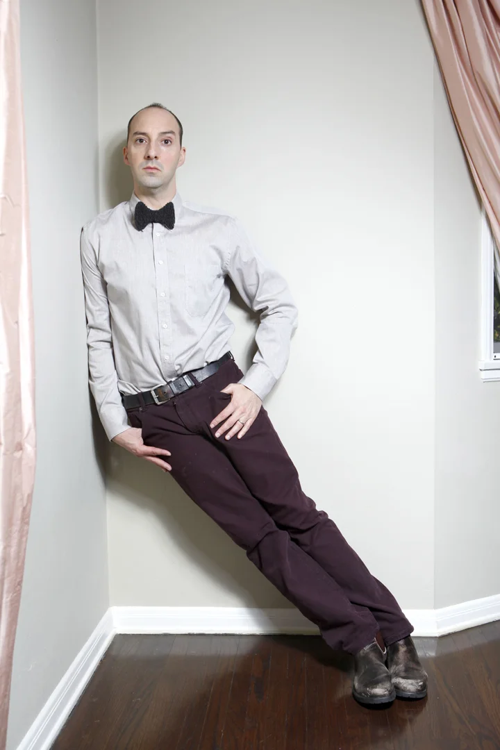 Tony Hale photographed for Funny Business/Photo by Seth Olenick