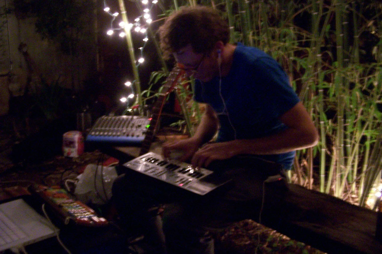  A backyard ambient set played by Joe on toy instruments at a fall equinox party. 