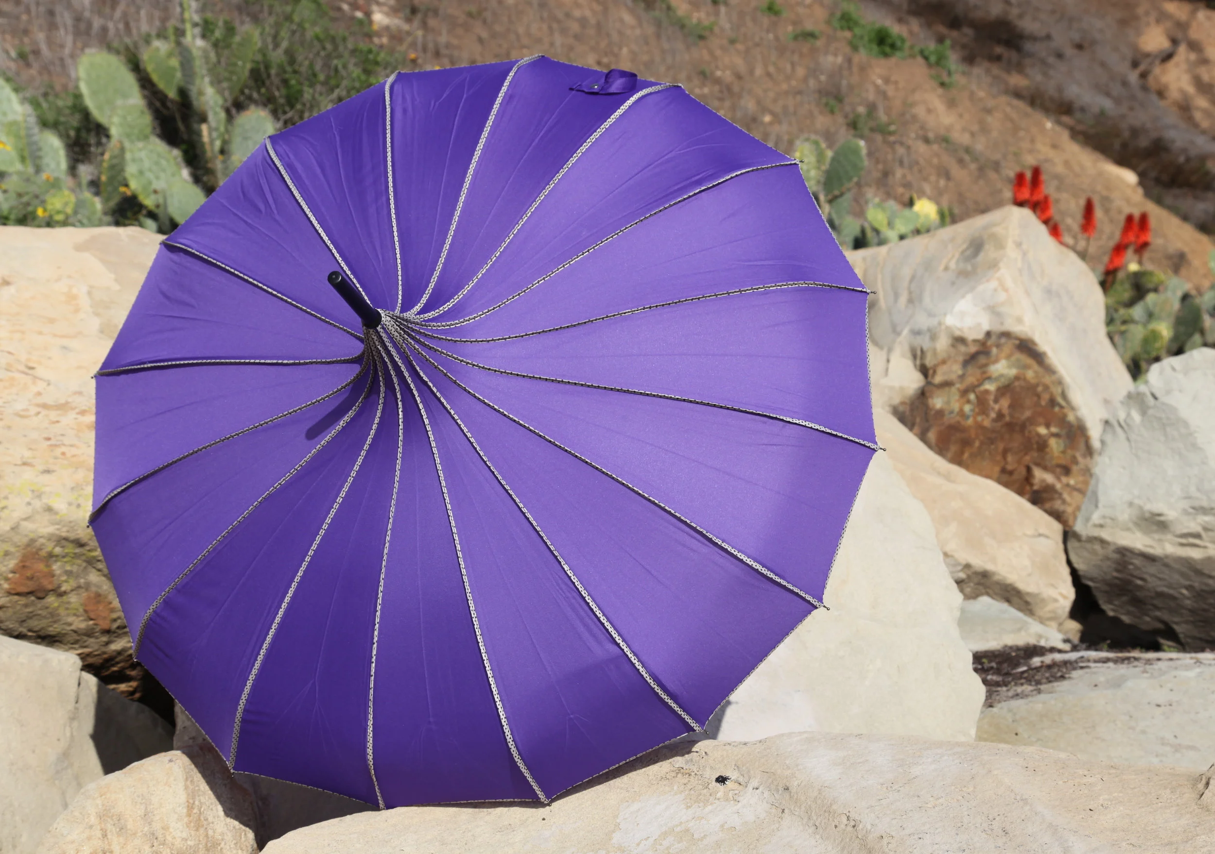 Pagoda Parasol - Purple