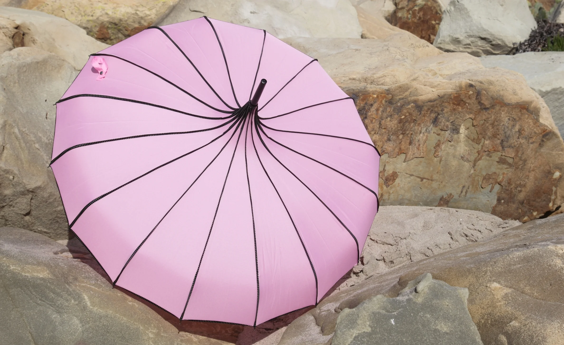 Pagoda Parasol - Pink