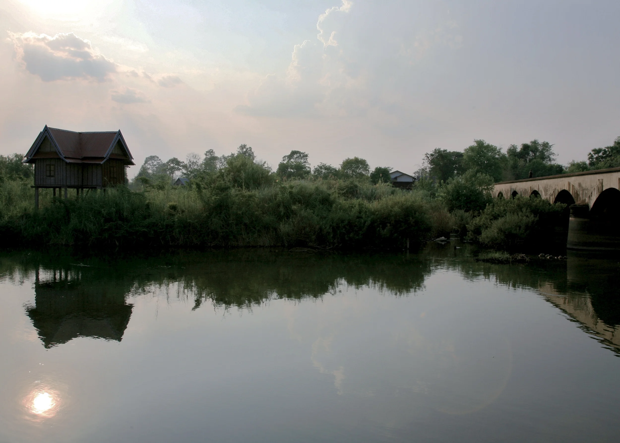 Dusk on the Mekong