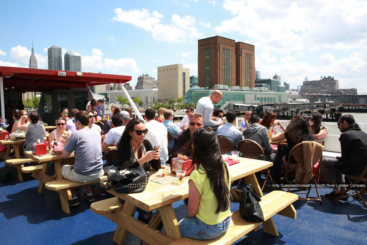 North River Lobster Company Opening at Pier 81