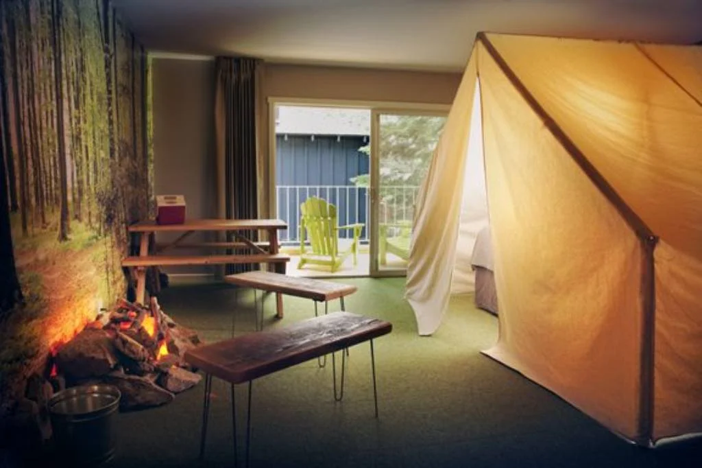 Great Indoors room Basecamp Hotel
