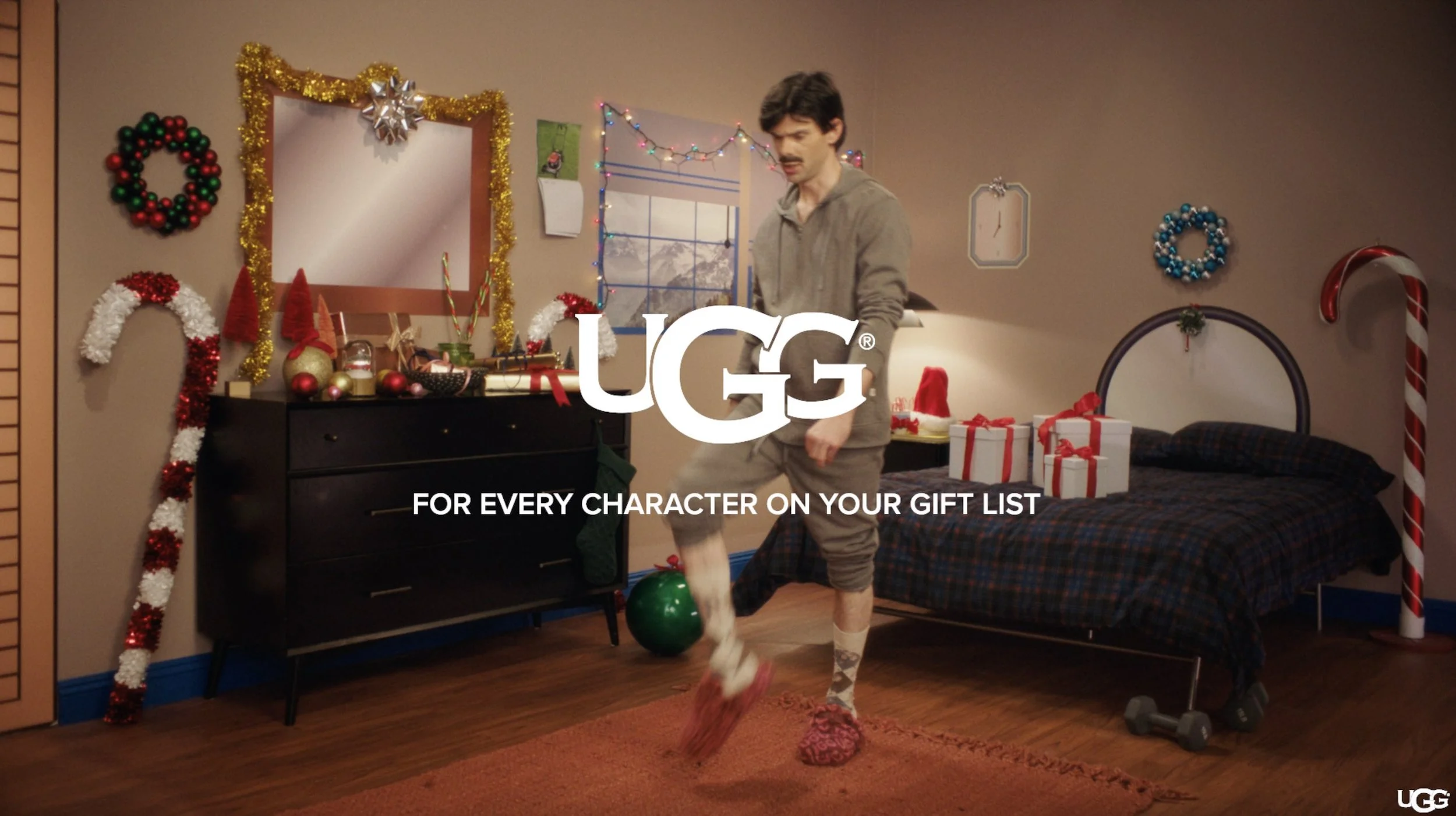UGG Holiday '21 x Mikey Day & Heidi Gardner