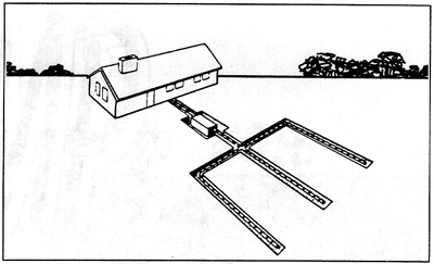 Figure 1 . A conventional septic system.