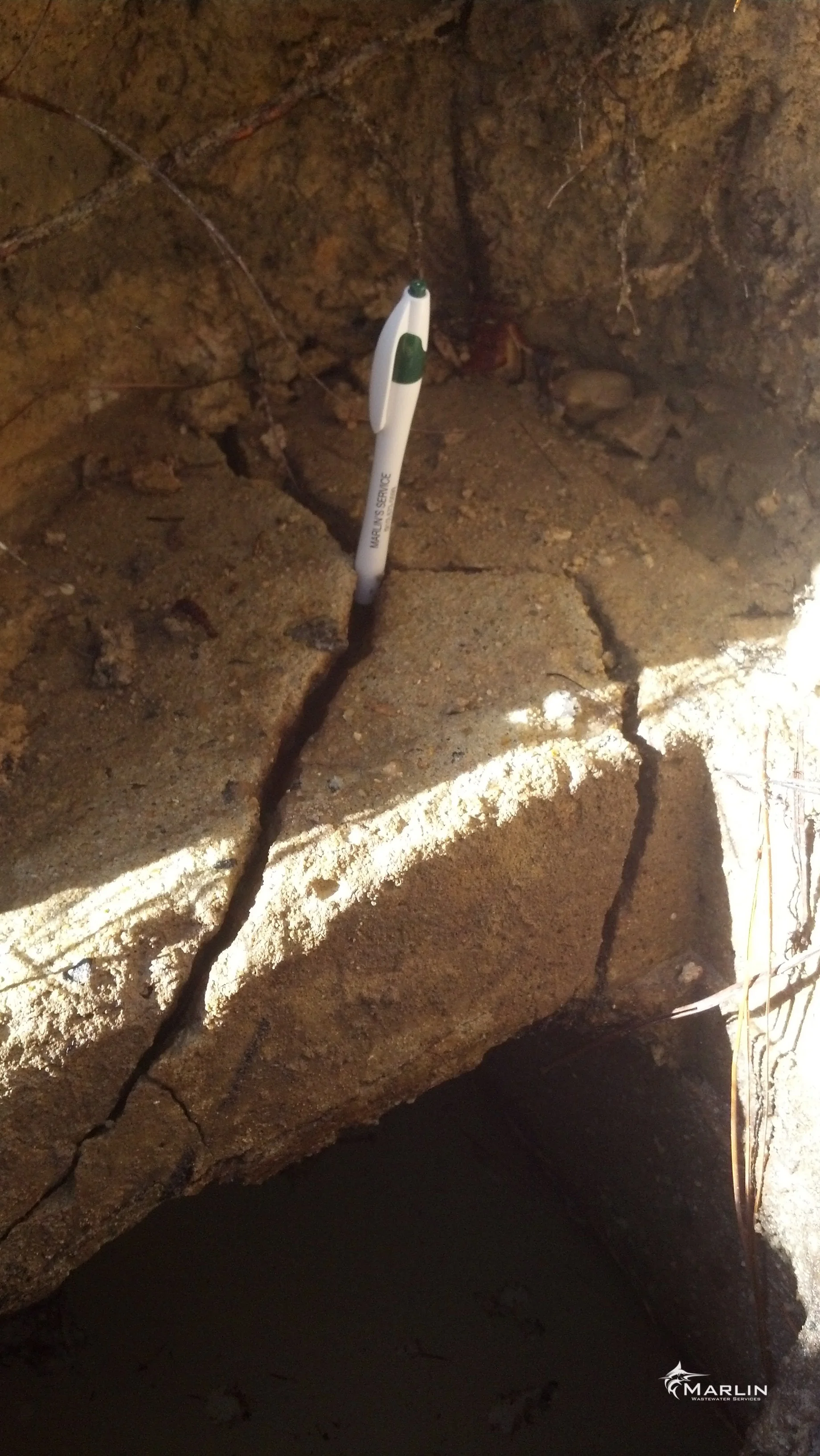 Large Crack in Tank Top