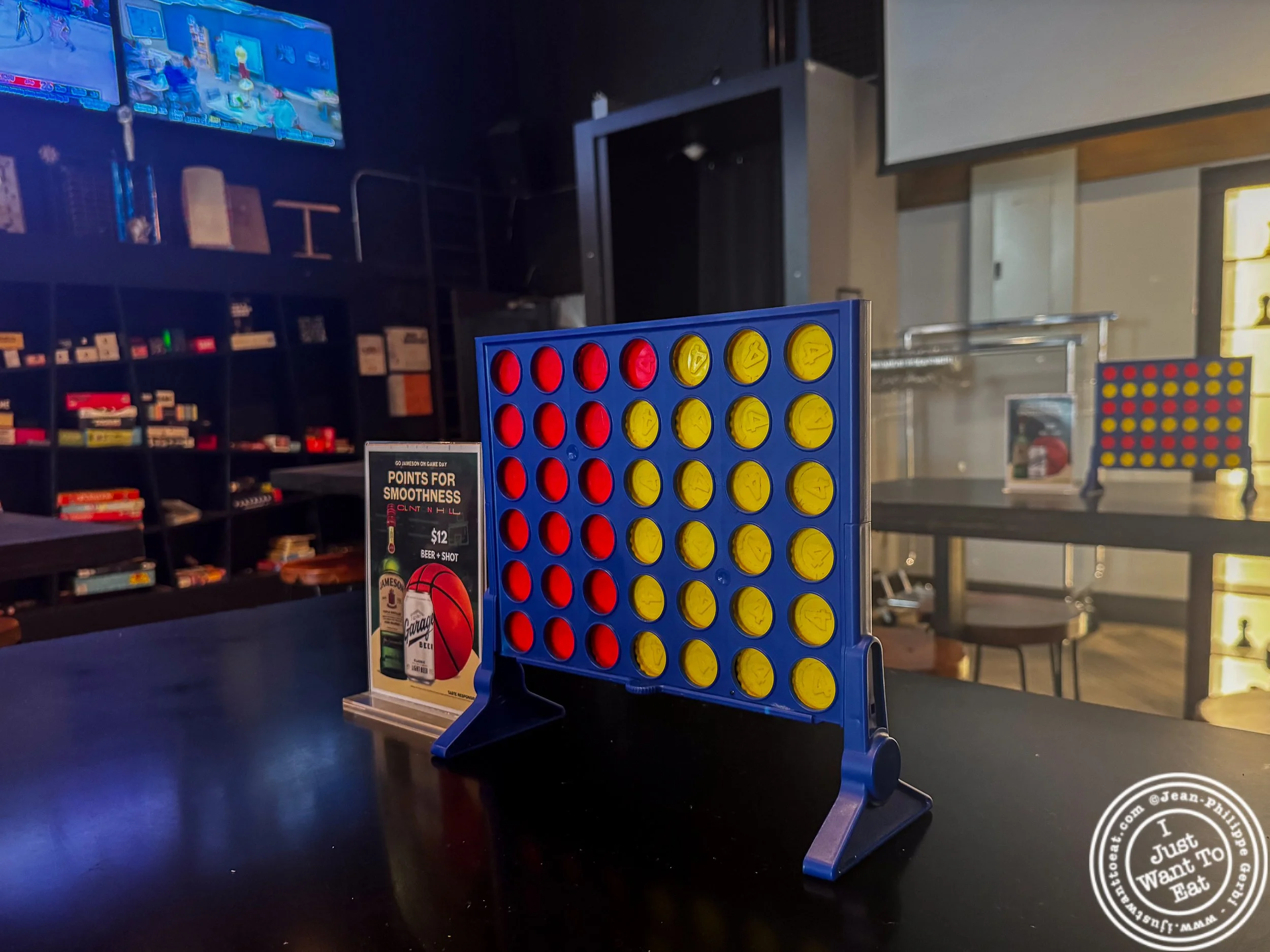 Connect 4 games at Clinton Hall 36 in New York, NY